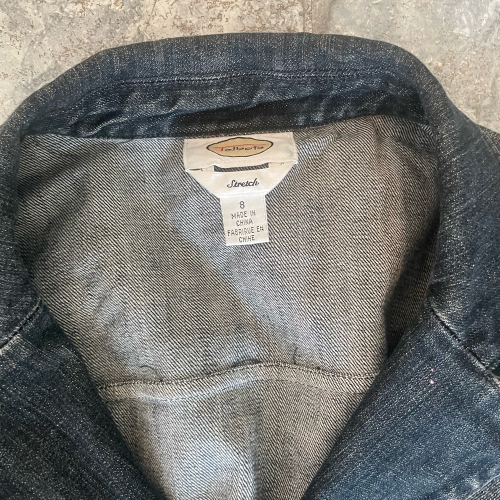 Talbots Denim Jacket - Picture 3 of 4